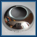 stainless steel stairrail cover accessories/ metal gazing steel decoration end caps